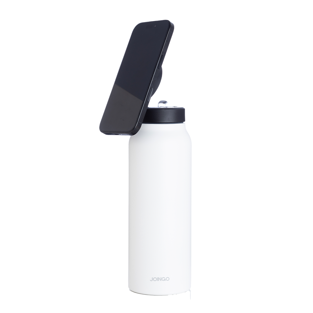 JOINGO PRO - Garrafa Térmica Personalizada Magnética (MagSafe) - 800ml - Amarela