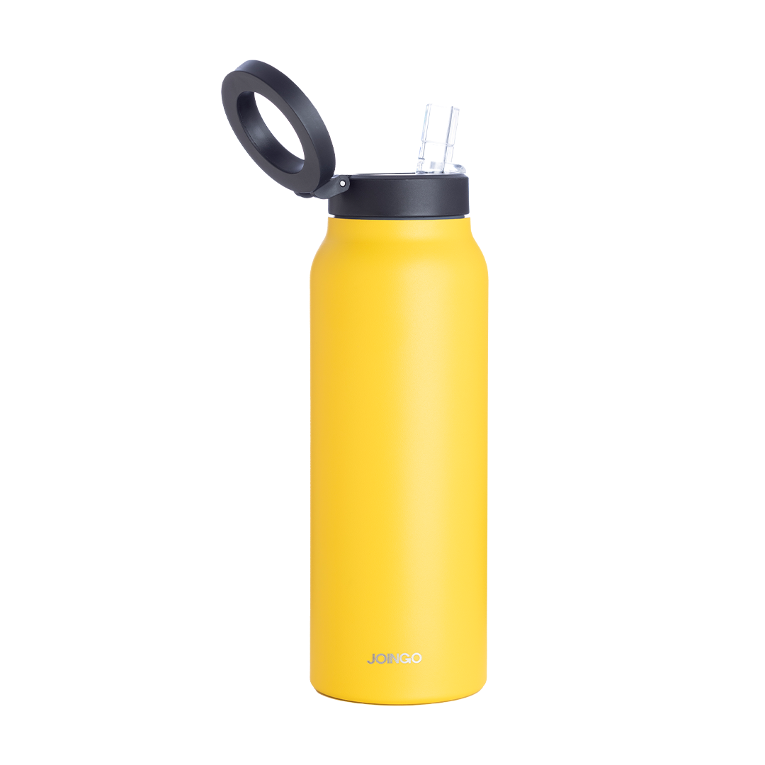 JOINGO PRO - Garrafa Térmica Personalizada Magnética (MagSafe) - 800ml - Amarela