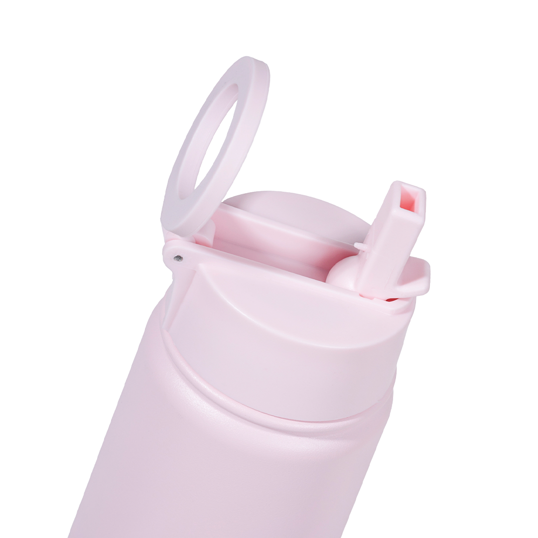 JOINGO GO - Garrafa Térmica Personalizada Magnética (MagSafe) - 710ml - Rosa bebê