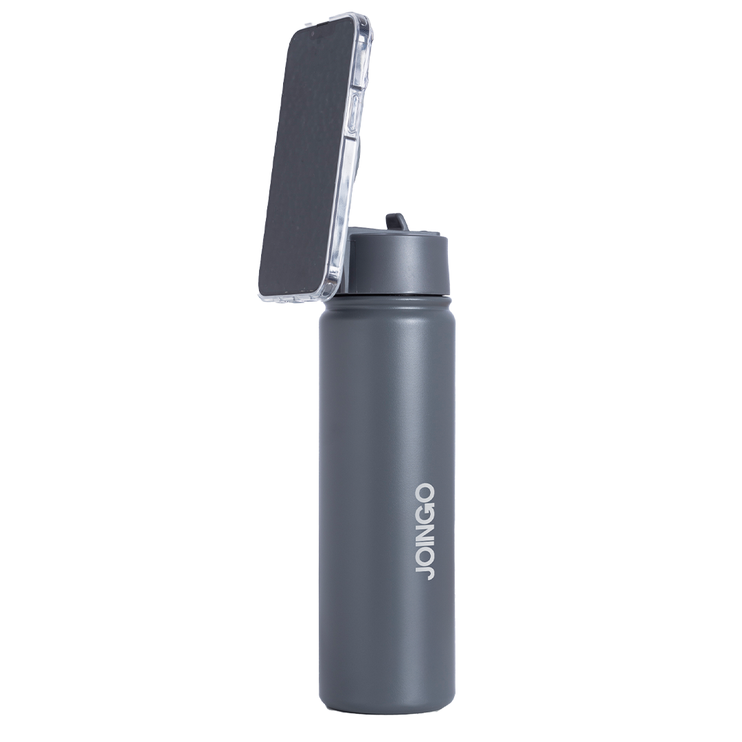 JOINGO GO - Garrafa Térmica Personalizada Magnética (MagSafe) - 710ml - Rosa bebê