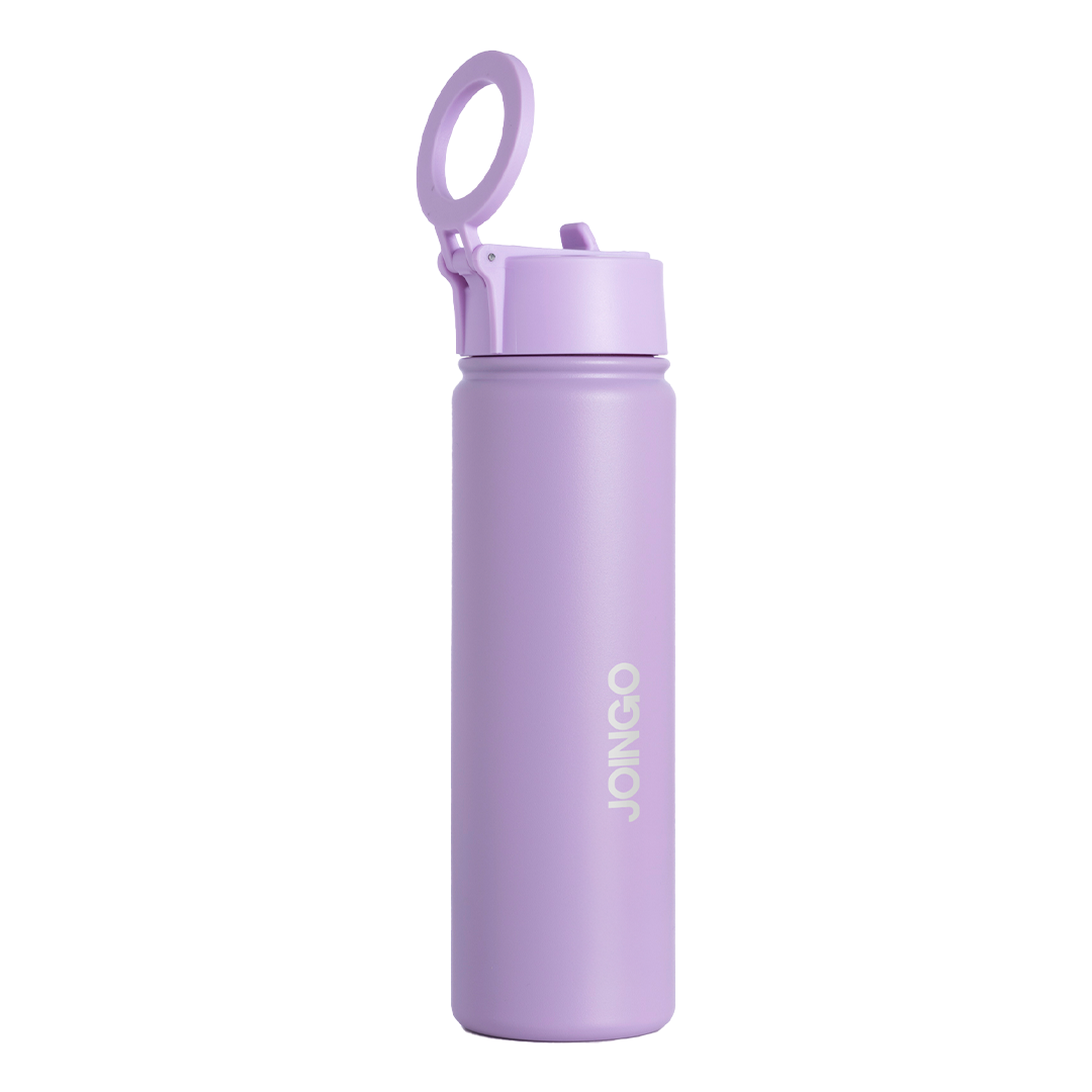 JOINGO GO - Garrafa Térmica Personalizada Magnética (MagSafe) - 710ml - Lilás
