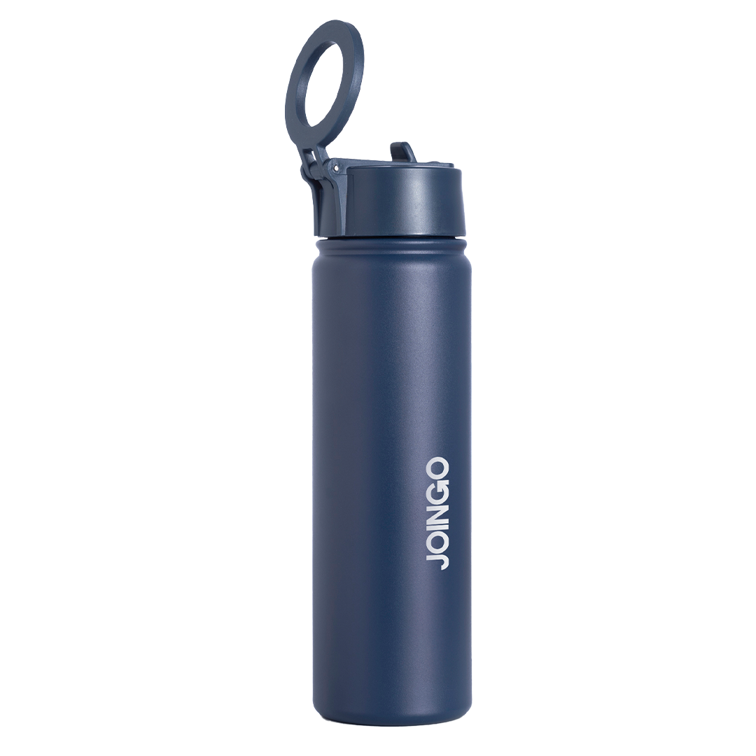 JOINGO GO - Garrafa Térmica Personalizada Magnética (MagSafe) - 710ml - Marinho