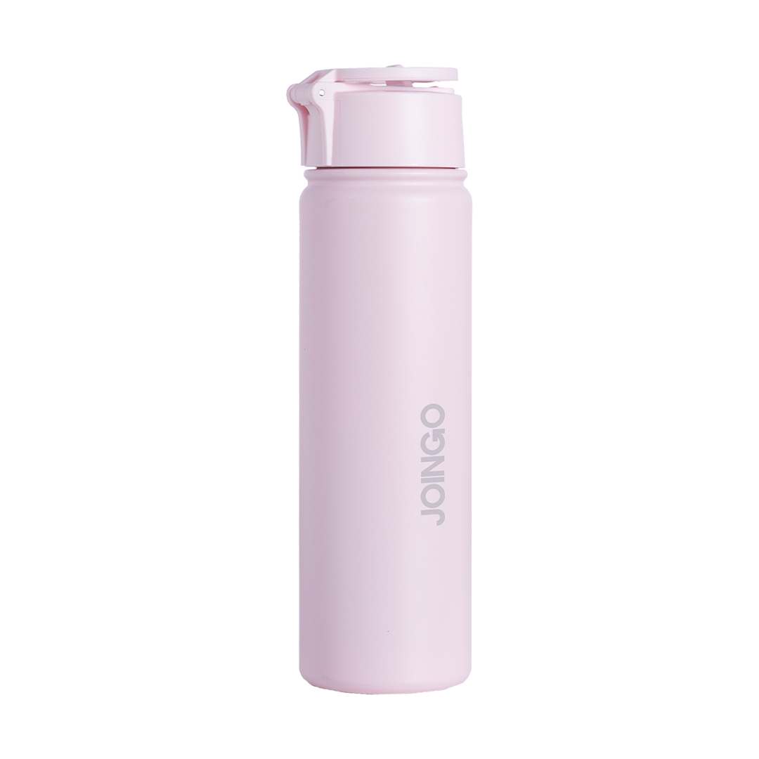 JOINGO GO - Garrafa Térmica Personalizada Magnética (MagSafe) - 710ml - Rosa bebê