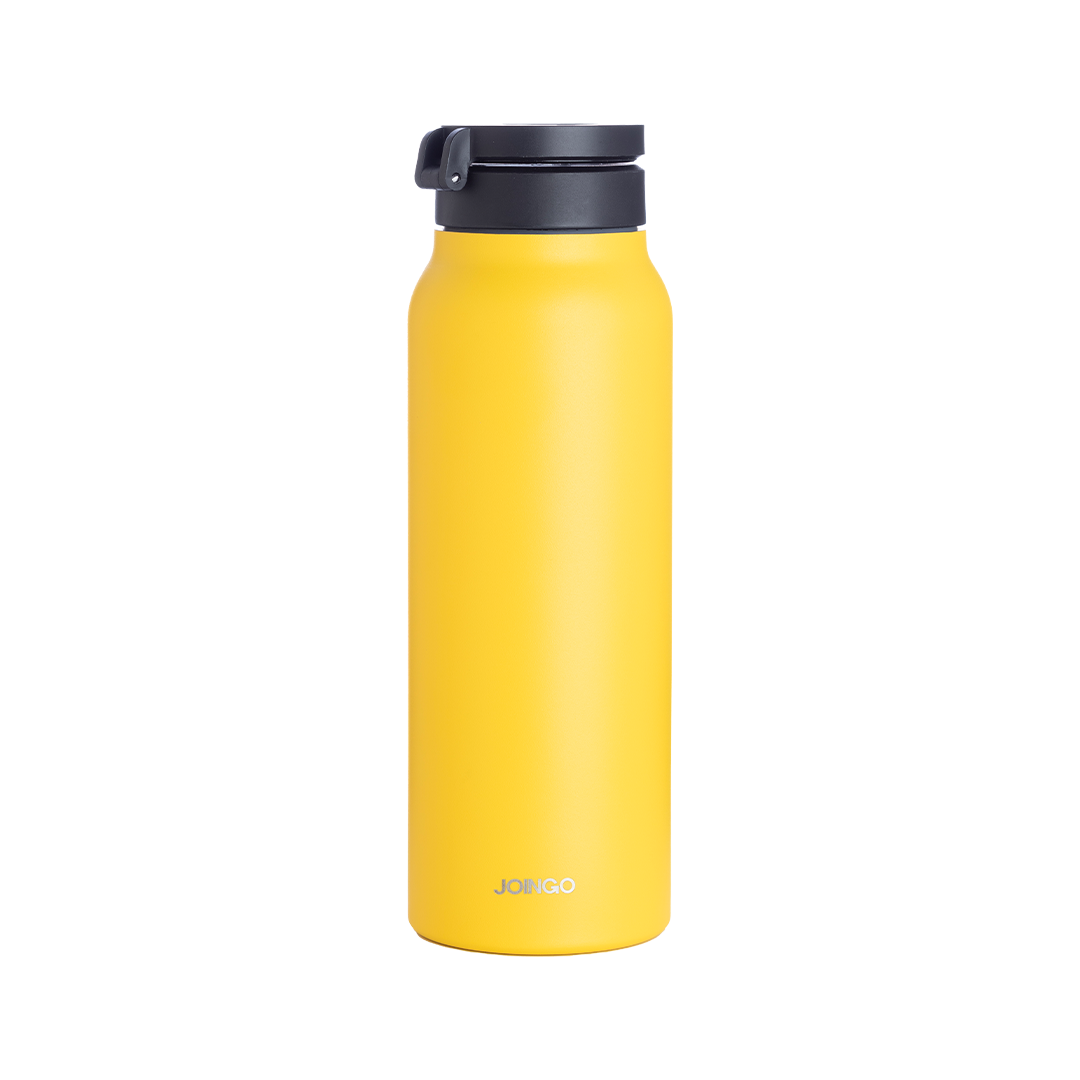 JOINGO PRO - Garrafa Térmica Personalizada Magnética (MagSafe) - 800ml - Amarela